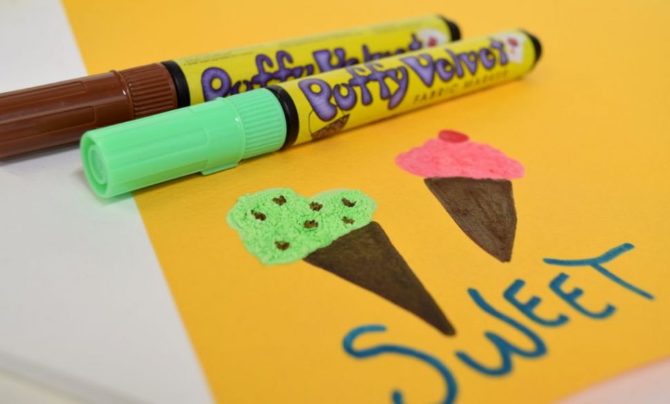 MARVY С ЭФФЕКТОМ БАРХАТА светящиеся в ультрафиолете---